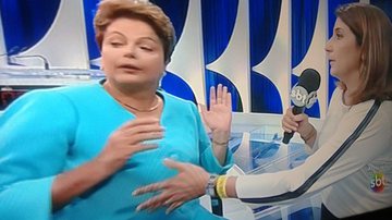 Imagem Dilma passa mal após debate no SBT. Veja vídeo