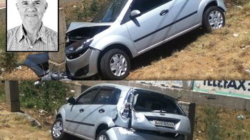 Imagem Vice-prefeito de Barra do Mendes sofre acidente de carro
