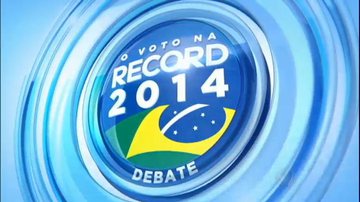 Imagem Debate entre candidatos a presidente acontece nesse domingo na Record