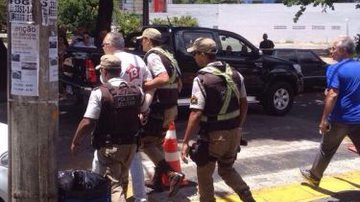 Imagem Jornalista Nestor Mendes briga com militante do PSDB e é preso. Assista