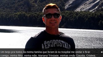 Imagem Do hospital, Netinho recebe mensagem de Ivete Sangalo