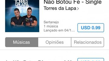 Imagem Torres da Lapa lança single no iTunes