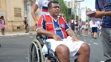 Imagem Torcedor cadeirante reclama do acesso na Arena Fonte Nova
