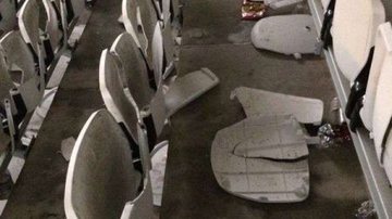 Imagem Em primeiro clássico no Itaquerão, palmeirenses quebram cadeiras