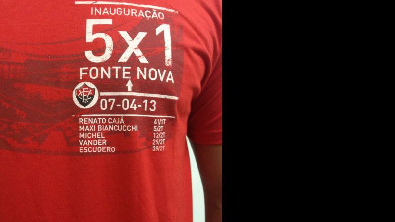 Imagem Em primeira mão: Vitória lança camisa e provoca Bahia na véspera de decisão
