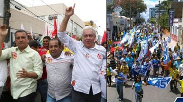 Imagem Governistas e oposicionista buscam apoios para Dilma e Aécio  no interior baiano