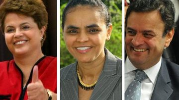 Imagem Datafolha: Dilma 40%, Marina 27%, Aécio 18% 