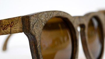 Imagem Empresa inglesa lança óculos de fibra de maconha 