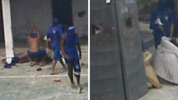 Imagem Vídeo: seis presos são queimados vivos em rebelião de Eunápolis