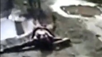 Imagem Vídeo: estuprador é queimado vivo pela população