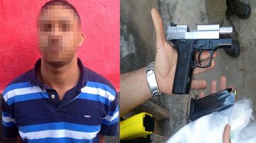 Imagem Homem com mandado de prisão em aberto é preso armado no Calabar 
