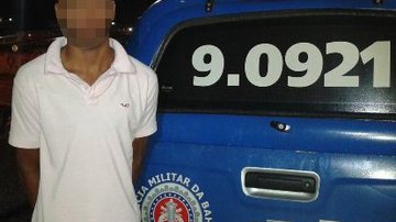 Imagem Homem é preso com carro roubado que comprou por R$ 3 mil na Fazenda Grande