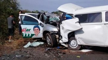 Imagem    Vereador Ondumar Marabá morre em acidente na BR 349 