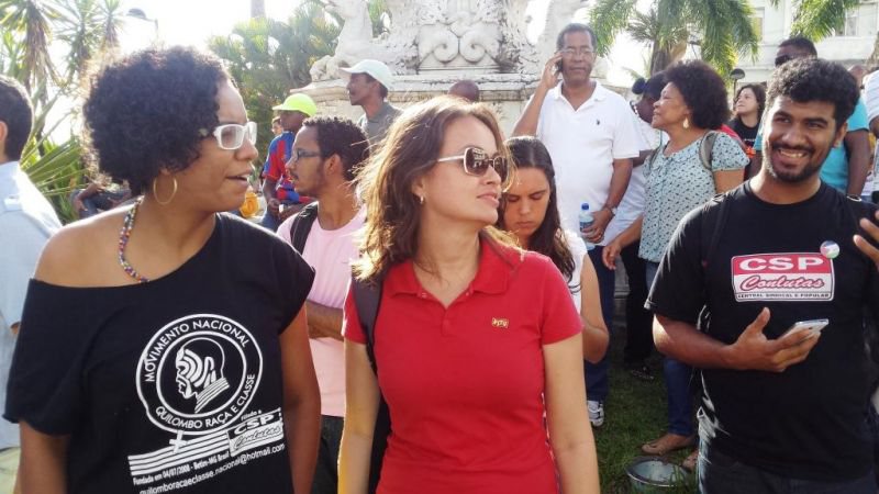 Imagem Renata Mallet diz que a PM da Bahia é racista e foi criada para exterminar negro