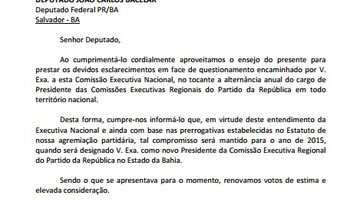 Imagem João Bacelar poderá ser presidente do PR, mas só em 2015