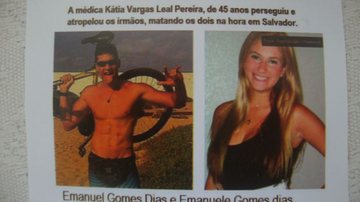 Imagem Caminhada da Barra ao &quot;Poste da morte&quot; pede condenação de Kátia Vargas