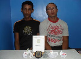 Imagem Dupla de traficantes é flagrada com drogas em Itiúba