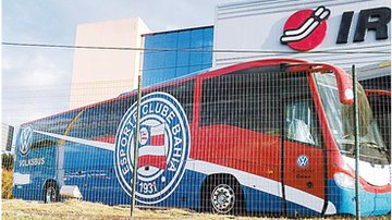 Imagem Bahia apresentará novo ônibus na partida contra o América (MG)
