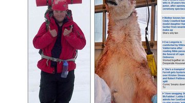 Imagem Adolescente que lutou com urso polar conta como sobreviveu