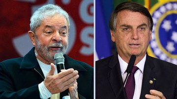 Foto Lula: Ricardo Stuckert | Foto Bolsonaro: Alan Santos/PR