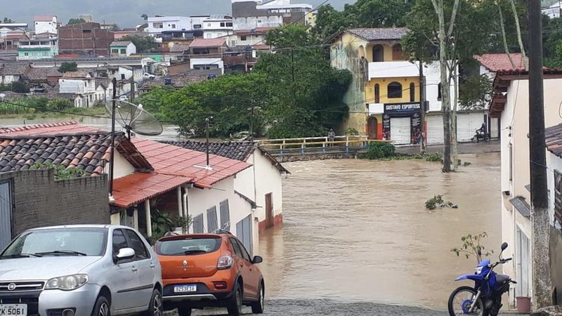 Itamaraju foi onde mais choveu na Bahia neste mês - Divulgação