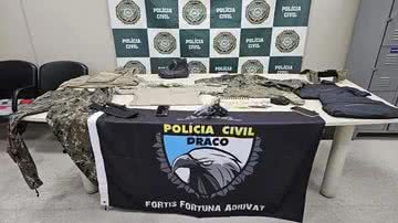 Divulgação/Polícia Civil do Rio de Janeiro