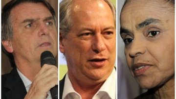 Imagem Pesquisa Ibope: Bolsonaro, Ciro e Marina lideram sem Lula; veja números