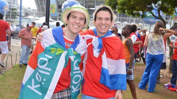 Imagem  Gêmeos costarriquenhos apostam em confronto com Brasil